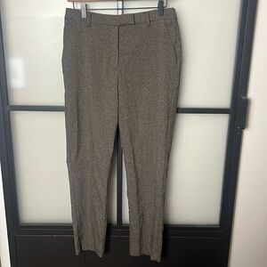 Mango Brown Ankle Pants
